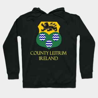 County Leitrim, Ireland - Coat of Arms Hoodie